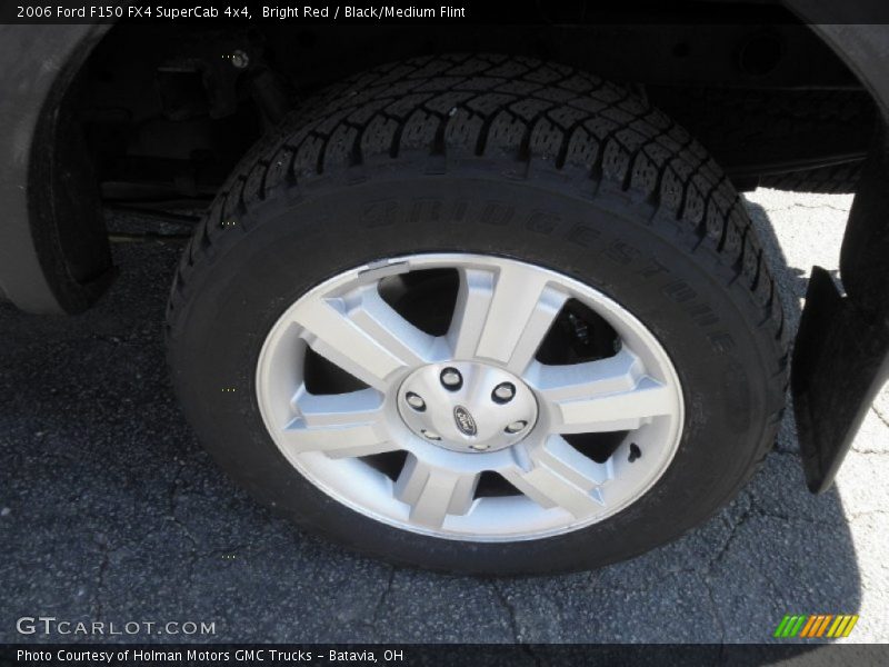 Bright Red / Black/Medium Flint 2006 Ford F150 FX4 SuperCab 4x4