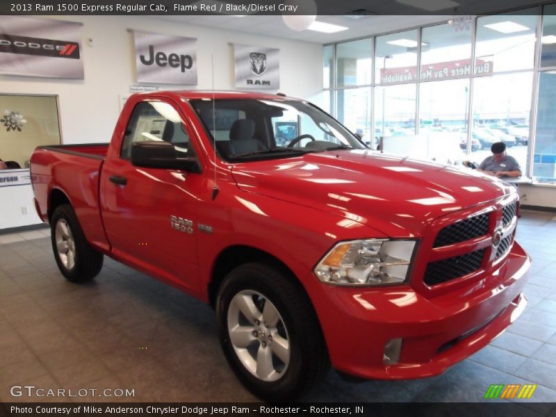 Front 3/4 View of 2013 1500 Express Regular Cab