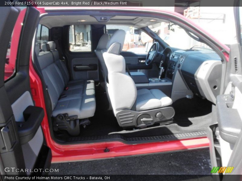 Bright Red / Black/Medium Flint 2006 Ford F150 FX4 SuperCab 4x4