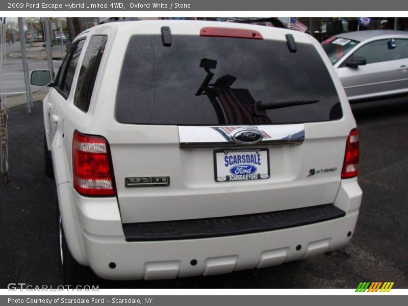 Oxford White / Stone 2009 Ford Escape Hybrid Limited 4WD
