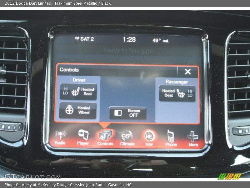 Controls of 2013 Dart Limited