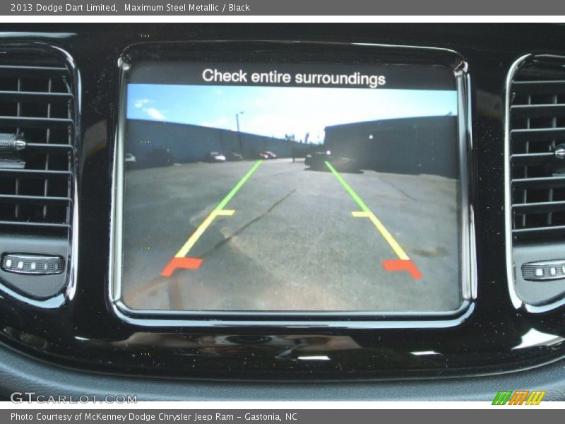 Maximum Steel Metallic / Black 2013 Dodge Dart Limited