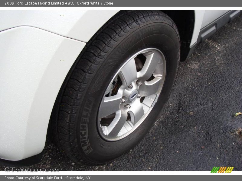 Oxford White / Stone 2009 Ford Escape Hybrid Limited 4WD