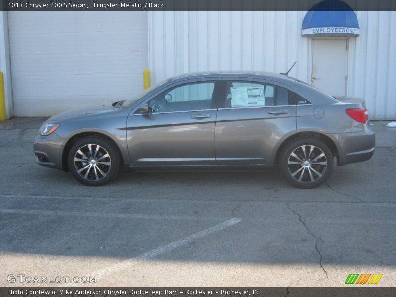 Tungsten Metallic / Black 2013 Chrysler 200 S Sedan