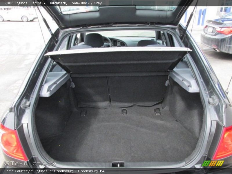 Ebony Black / Gray 2006 Hyundai Elantra GT Hatchback