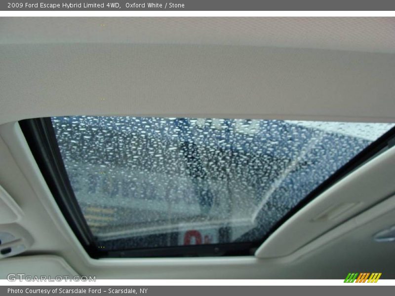 Oxford White / Stone 2009 Ford Escape Hybrid Limited 4WD