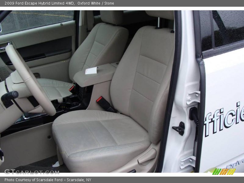 Oxford White / Stone 2009 Ford Escape Hybrid Limited 4WD