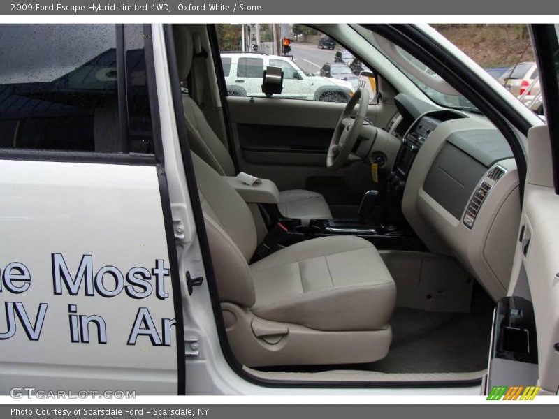 Oxford White / Stone 2009 Ford Escape Hybrid Limited 4WD