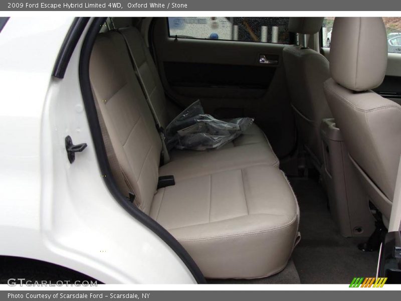 Oxford White / Stone 2009 Ford Escape Hybrid Limited 4WD