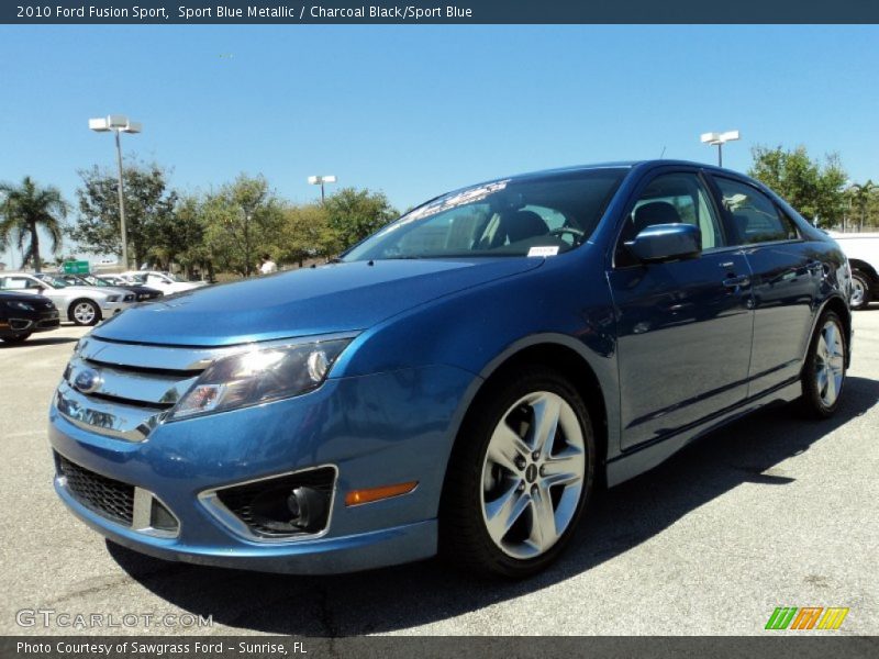 Front 3/4 View of 2010 Fusion Sport
