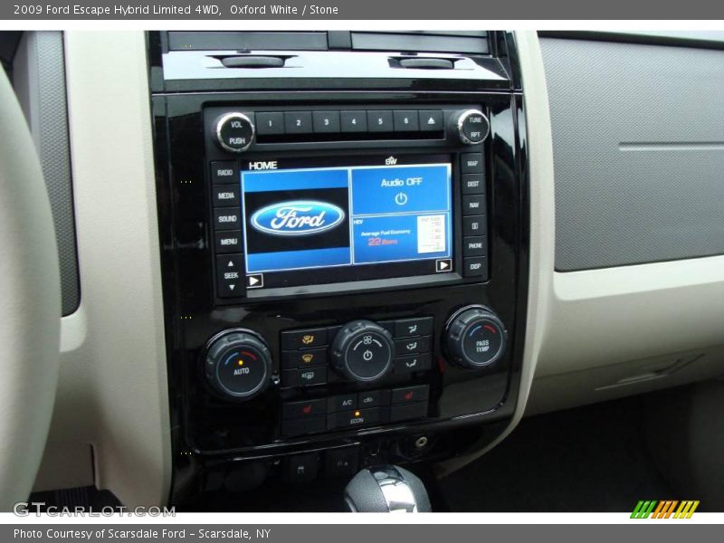Oxford White / Stone 2009 Ford Escape Hybrid Limited 4WD