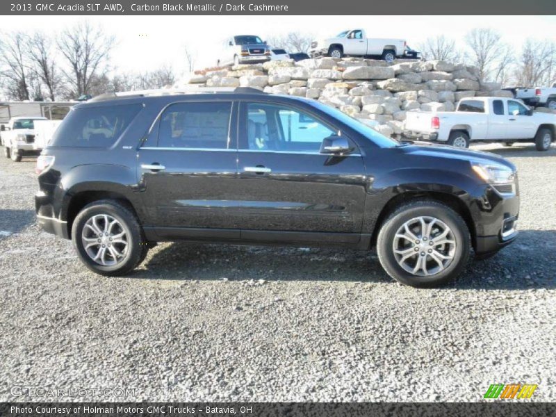 Carbon Black Metallic / Dark Cashmere 2013 GMC Acadia SLT AWD