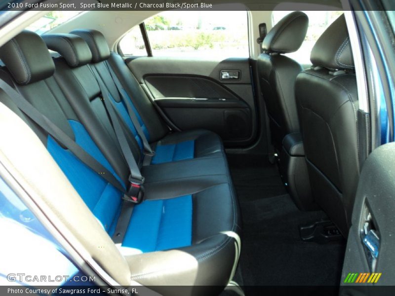 Rear Seat of 2010 Fusion Sport