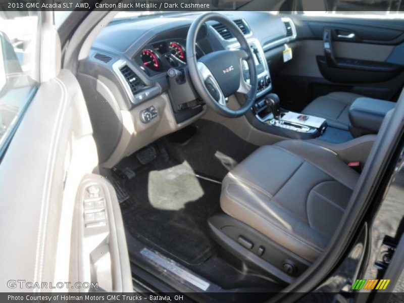Carbon Black Metallic / Dark Cashmere 2013 GMC Acadia SLT AWD