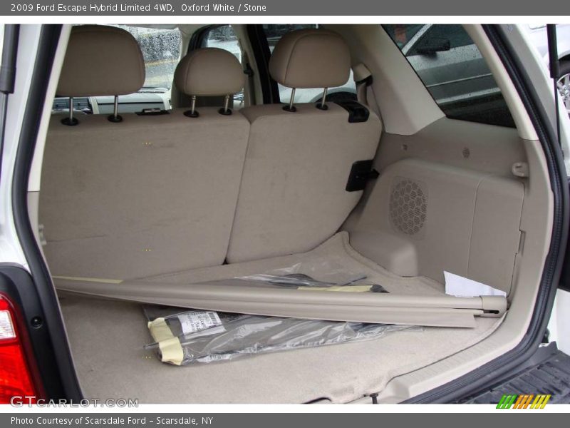 Oxford White / Stone 2009 Ford Escape Hybrid Limited 4WD