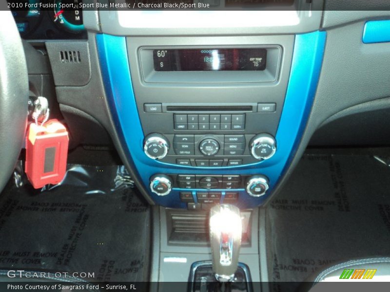 Controls of 2010 Fusion Sport