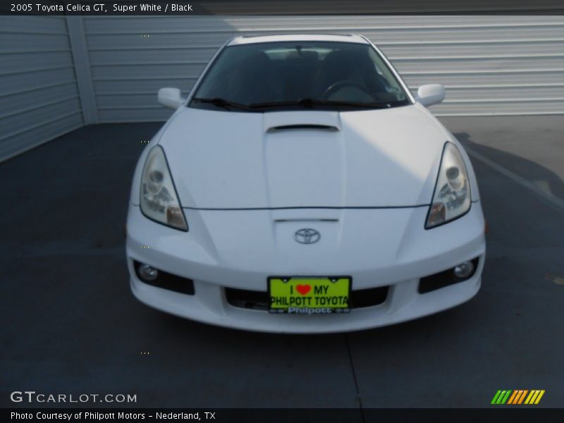 Super White / Black 2005 Toyota Celica GT
