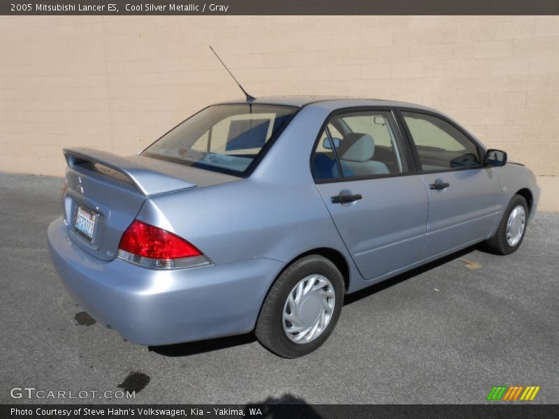 Cool Silver Metallic / Gray 2005 Mitsubishi Lancer ES