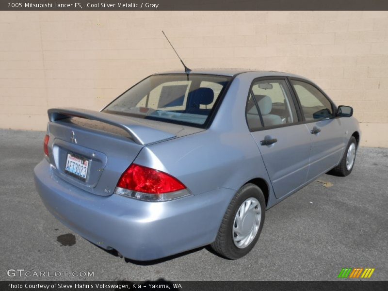 Cool Silver Metallic / Gray 2005 Mitsubishi Lancer ES