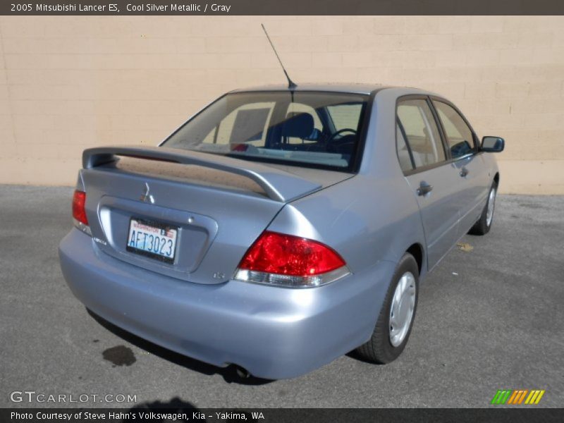 Cool Silver Metallic / Gray 2005 Mitsubishi Lancer ES