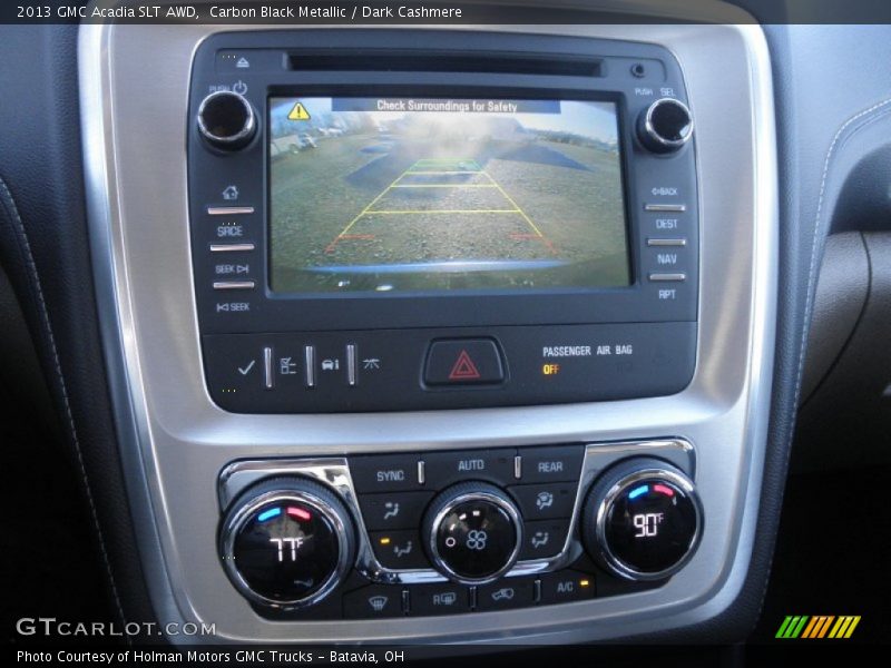 Carbon Black Metallic / Dark Cashmere 2013 GMC Acadia SLT AWD