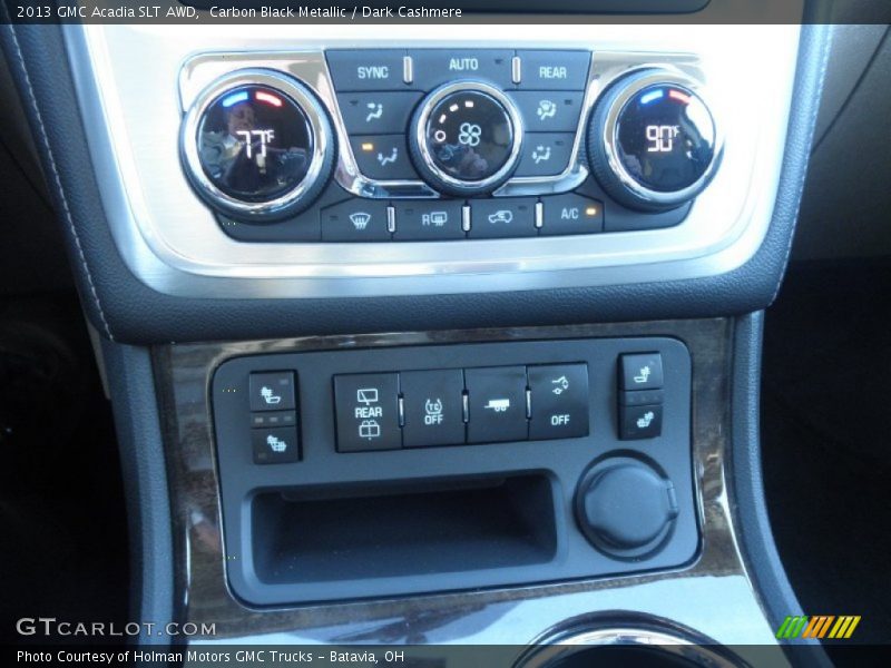 Carbon Black Metallic / Dark Cashmere 2013 GMC Acadia SLT AWD
