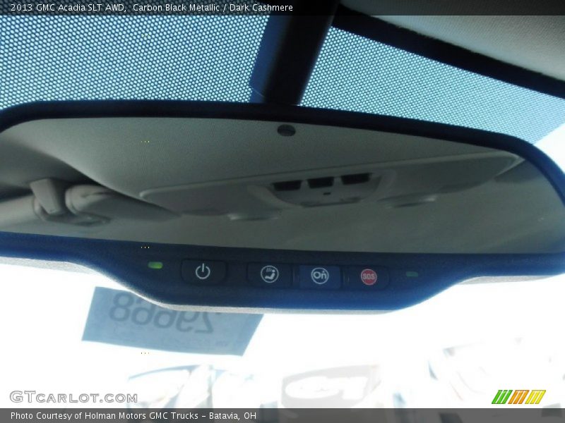 Carbon Black Metallic / Dark Cashmere 2013 GMC Acadia SLT AWD