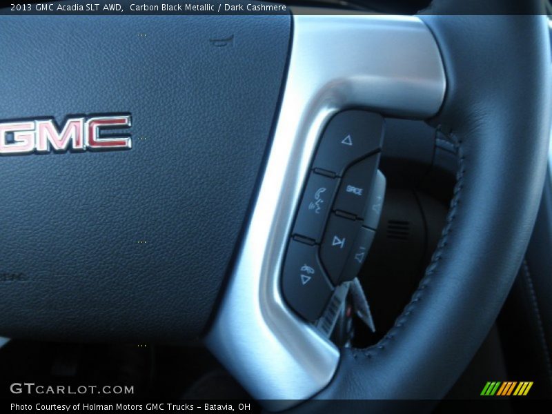 Carbon Black Metallic / Dark Cashmere 2013 GMC Acadia SLT AWD