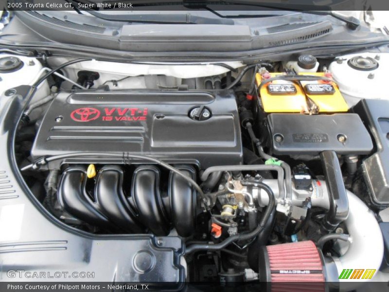  2005 Celica GT Engine - 1.8 Liter DOHC 16-Valve VVT-i 4 Cylinder
