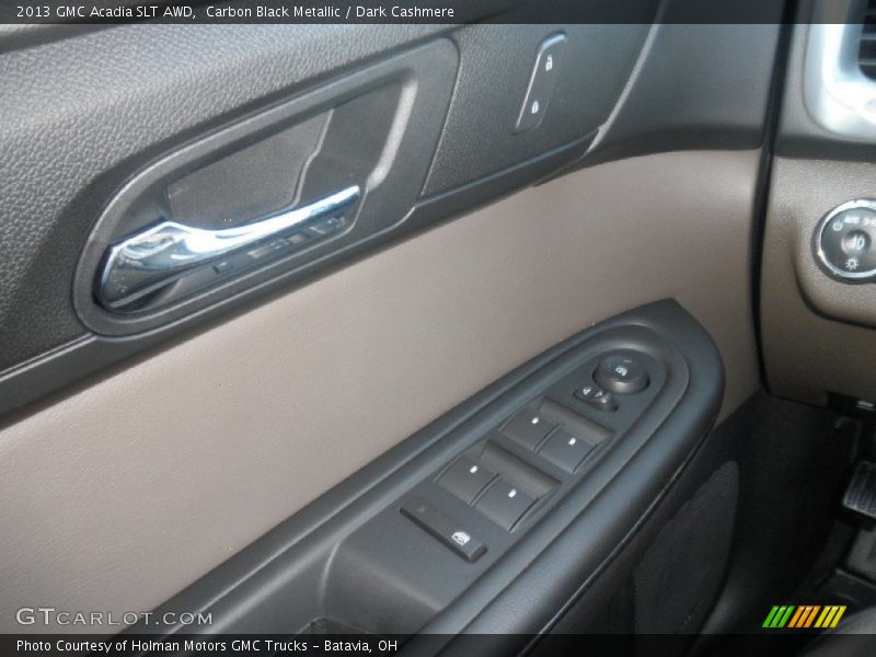 Carbon Black Metallic / Dark Cashmere 2013 GMC Acadia SLT AWD