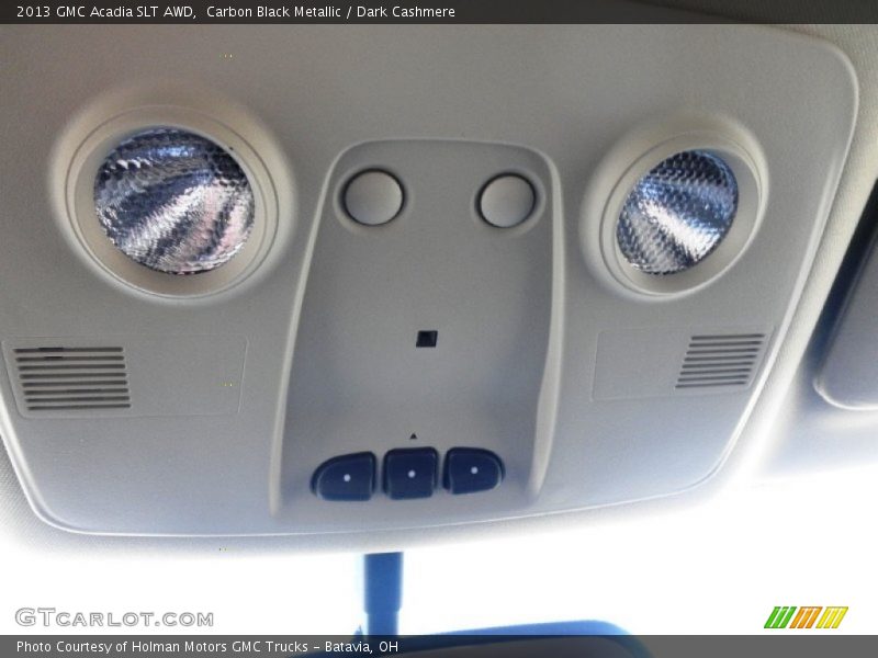 Carbon Black Metallic / Dark Cashmere 2013 GMC Acadia SLT AWD