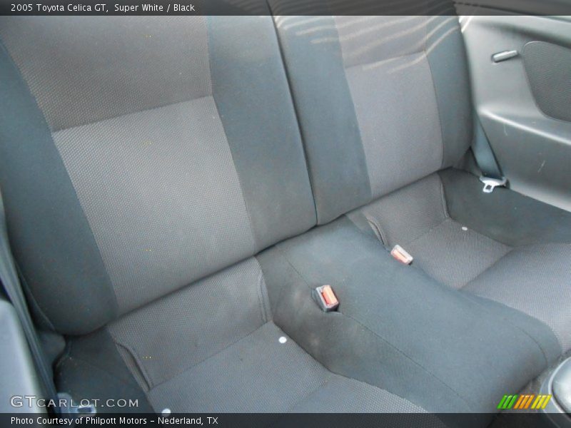Rear Seat of 2005 Celica GT