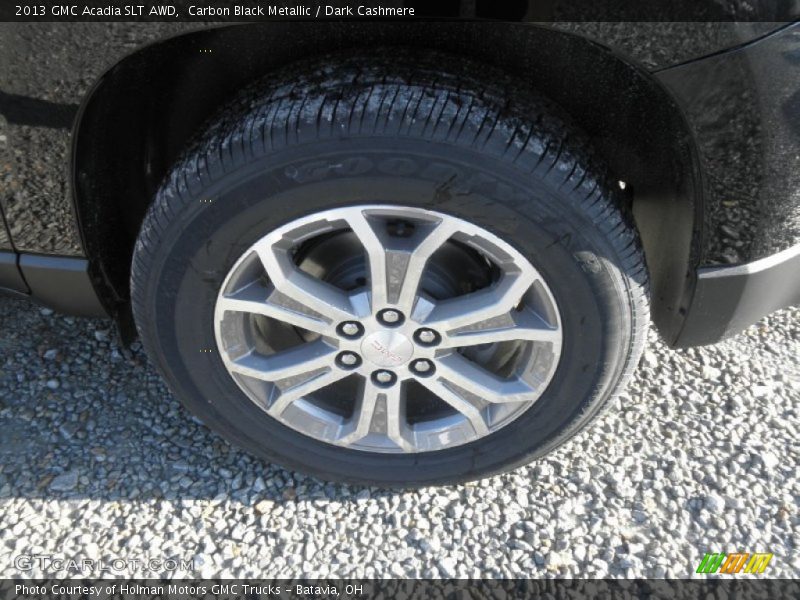 Carbon Black Metallic / Dark Cashmere 2013 GMC Acadia SLT AWD