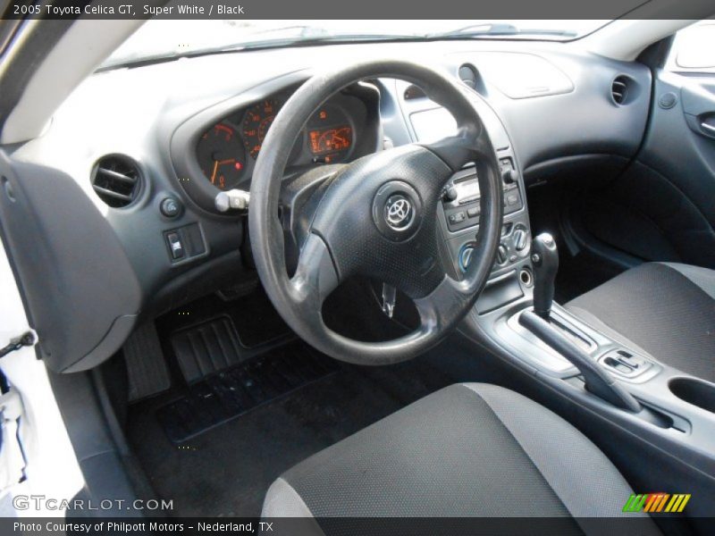 Dashboard of 2005 Celica GT