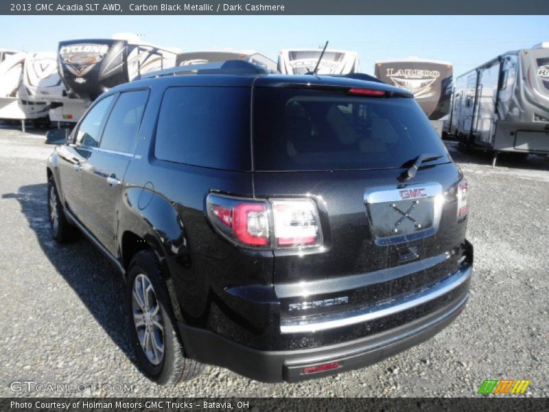 Carbon Black Metallic / Dark Cashmere 2013 GMC Acadia SLT AWD