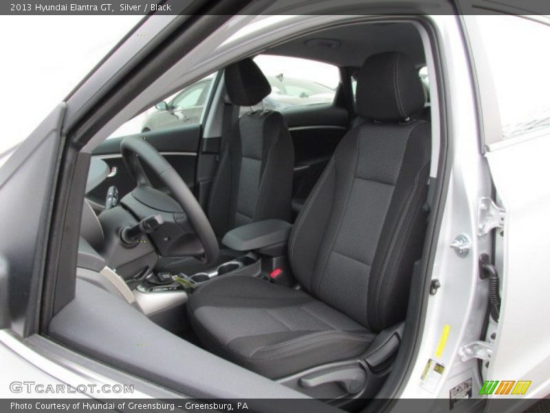 Silver / Black 2013 Hyundai Elantra GT