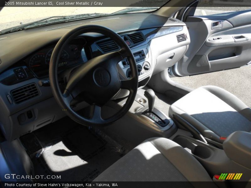 Cool Silver Metallic / Gray 2005 Mitsubishi Lancer ES