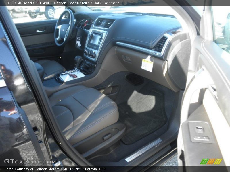 Carbon Black Metallic / Dark Cashmere 2013 GMC Acadia SLT AWD