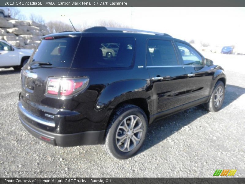 Carbon Black Metallic / Dark Cashmere 2013 GMC Acadia SLT AWD