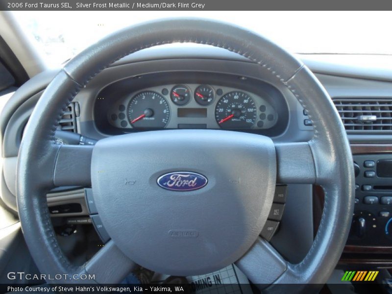 Silver Frost Metallic / Medium/Dark Flint Grey 2006 Ford Taurus SEL