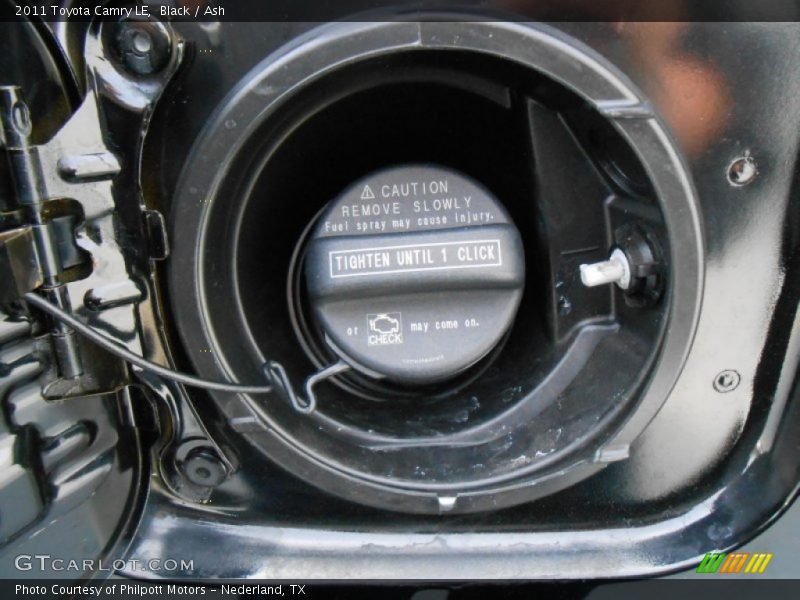 Black / Ash 2011 Toyota Camry LE