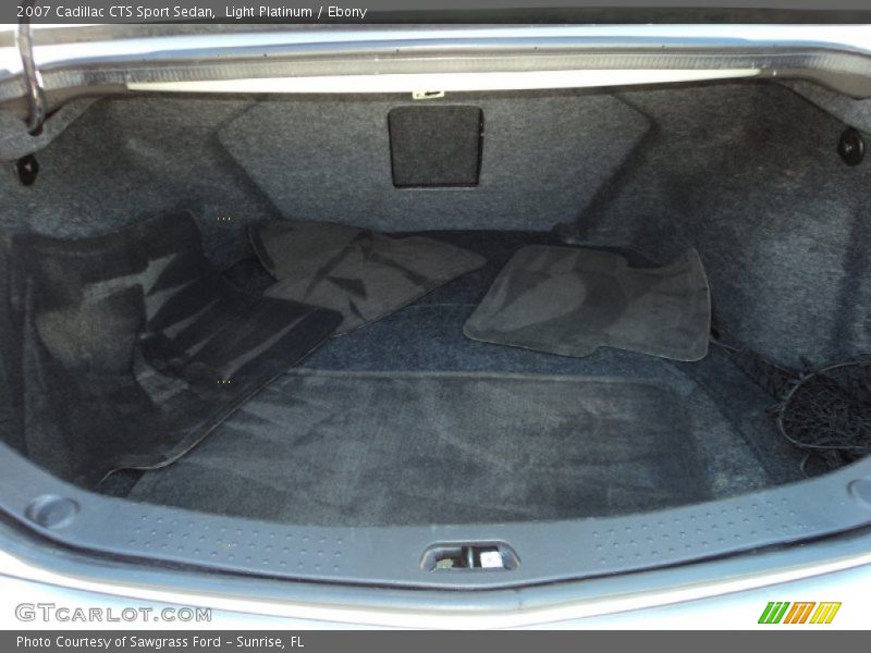 Light Platinum / Ebony 2007 Cadillac CTS Sport Sedan