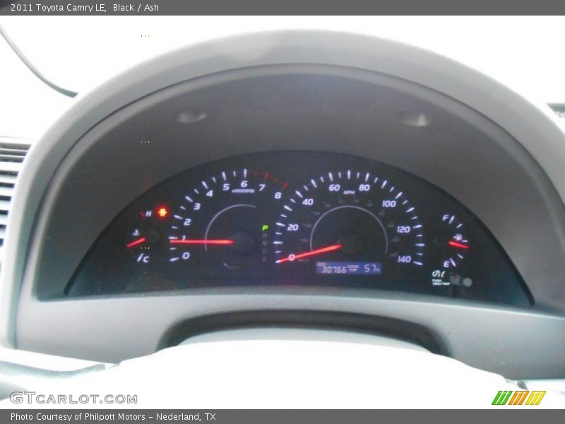Black / Ash 2011 Toyota Camry LE