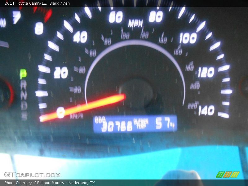 Black / Ash 2011 Toyota Camry LE