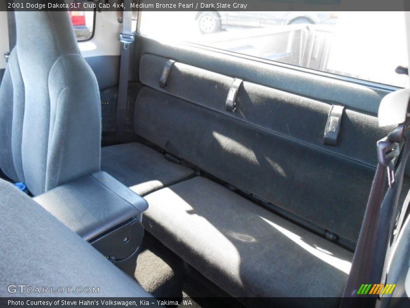 Medium Bronze Pearl / Dark Slate Gray 2001 Dodge Dakota SLT Club Cab 4x4