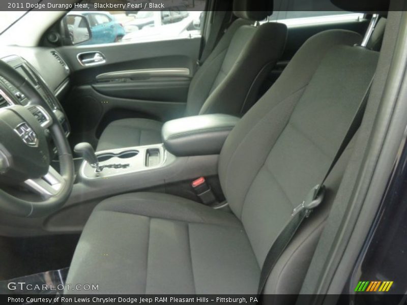 Blackberry Pearl / Black 2011 Dodge Durango Heat