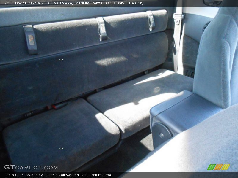 Medium Bronze Pearl / Dark Slate Gray 2001 Dodge Dakota SLT Club Cab 4x4