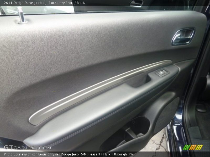 Blackberry Pearl / Black 2011 Dodge Durango Heat