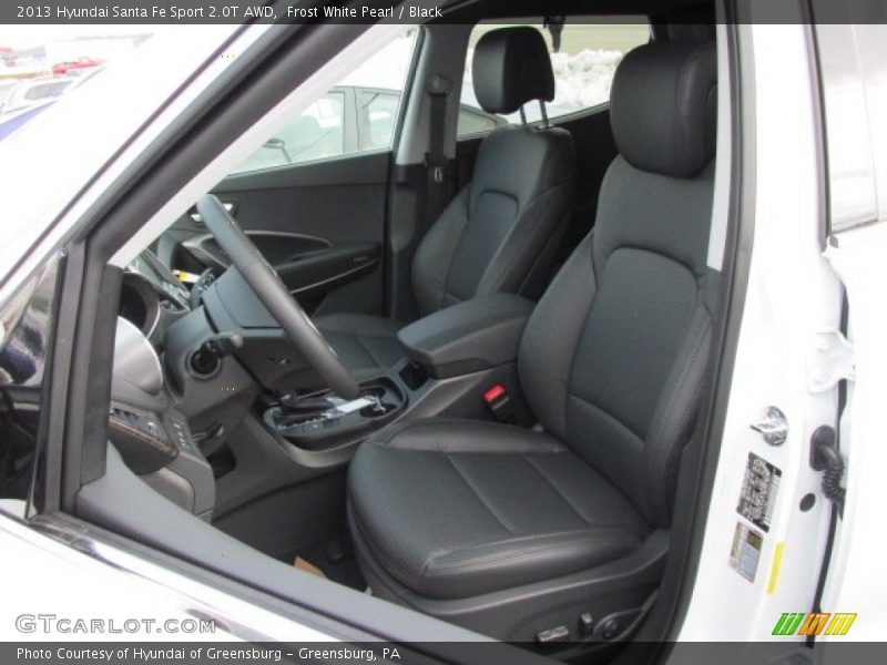  2013 Santa Fe Sport 2.0T AWD Black Interior
