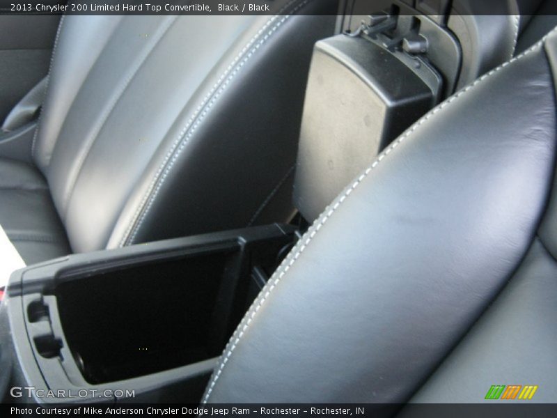 Black / Black 2013 Chrysler 200 Limited Hard Top Convertible